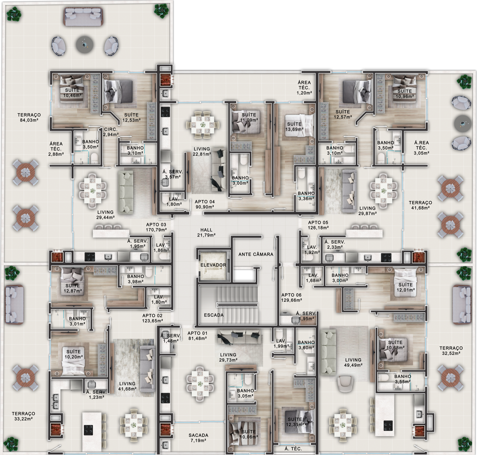 Tipo diferenciado – A – 01